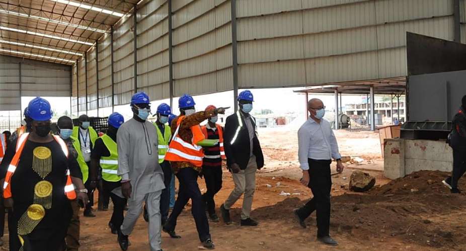 MPs assess allegations against new cement factory near Panbros Salt at Weija